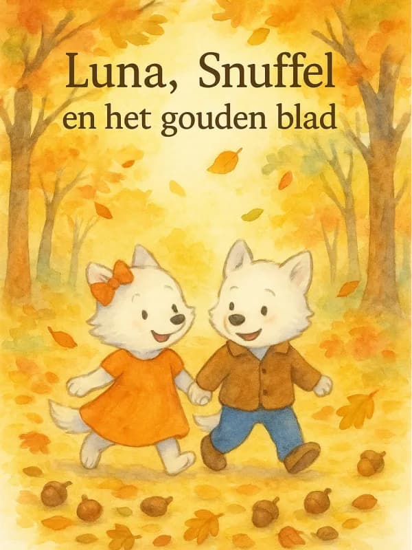 Luna, Snuffel en het gouden blad